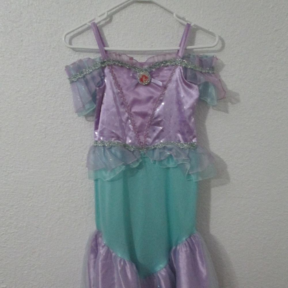 ❤Girls Disney Princess Ariel Costume Size 9/10